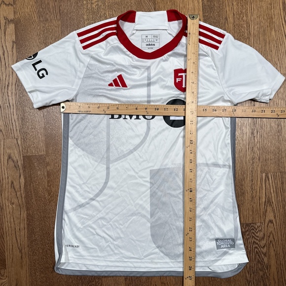 Adidas Toronto FC 2024 2025 MLS White Away Soccer Jersey Womens Medium - Picture 7 of 11